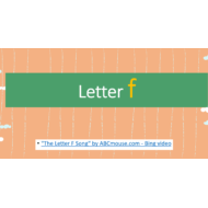 حل درس Letter f الصف الاول مادة اللغة الانجليزية - بوربوينت