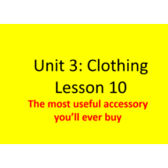 درس Unit 3 Lesson 10 اللغة الإنجليزية الصف السابع - بوربوينت
