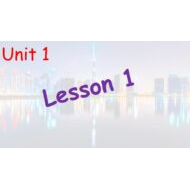 الدرس الاول lesson 1 مع الاجابات للصف الخامس مادة اللغة الانجليزية