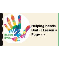 حل درس Lesson 9 Helping hands اللغة الإنجليزية الصف الرابع - بوربوينت