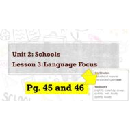 حل درس Language Focus اللغة الإنجليزية الصف السادس Access - بوربوينت