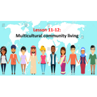 حل درس Multicultural community living اللغة الإنجليزية الصف العاشر - بوربوينت