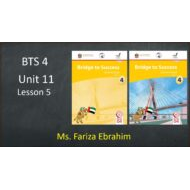 حل درس Unit 11 Lesson 5 اللغة الإنجليزية الصف الرابع - بوربوينت