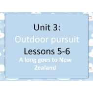 حل درس A long goes to New Zealand اللغة الإنجليزية الصف السابع - بوربوينت