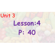 بوربوينت Unit 4 Lesson lets write للصف الثاني مادة اللغة الانجليزية