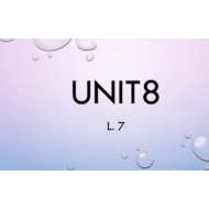 حل درس Unit 9 Lesson 7 الصف الثالث مادة اللغة الإنجليزية - بوربوينت