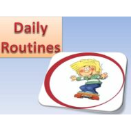 حل درس Daily Routines اللغة الإنجليزية الصف السادس Access - بوربوينت
