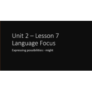 حل درس Language Focus اللغة الإنجليزية الصف التاسع - بوربوينت