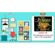 حل درس The importance of Laws and rules in The Jungle Book اللغة الإنجليزية الصف الثامن - بوربوينت
