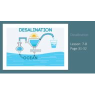 درس Desalination اللغة الإنجليزية الصف التاسع - بوربوينت