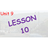 درس lesson ten الصف الخامس مادة اللغة الإنجليزية - بوربوينت