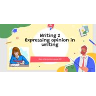 درس Expressing opinion in writing اللغة الإنجليزية الصف الثاني عشر - بوربوينت