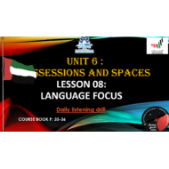 حل درس LANGUAGE FOCUS الصف التاسع مادة اللغة الإنجليزية - بوربوينت