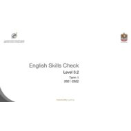 امتحان English Skills Check اللغة الإنجليزية الصف السادس - بوربوينت