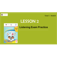 مراجعة Listening Exam Practice اللغة الإنجليزية الصف الأول - بوربوينت
