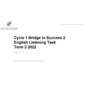 English Listening Task اللغة الإنجليزية الصف الثاني - بوربوينت