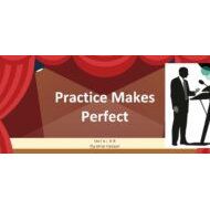 حل درس Practice Makes Perfect اللغة الإنجليزية الصف التاسع - بوربوينت
