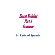 مراجعة Grammar اللغة الإنجليزية الصف الثاني عشر - بوربوينت
