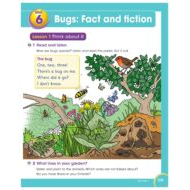 كتاب الطالب وحدة Unit 6 Bugs Fact and fiction  الصف الثالث مادة اللغة الانجليزية