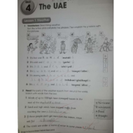اللغة الإنجليزية الوحدة 4 (كتاب النشاط) للصف الخامس مع الإجابات