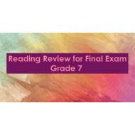 مراجعة Revision Sheet Final Exam الصف الخامس مادة اللغة الانجليزية