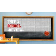مراجعة UNIT 3 SCHOOL REVIEW اللغة الإنجليزية الصف السادس