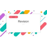 مراجعة Revision Unit 6 اللغة الإنجليزية الصف الثالث - بوربوينت