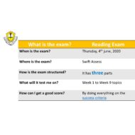 اللغة الإنجليزية أوراق عمل (Reading Revision) للصف السادس مع الإجابات