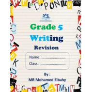 أوراق عمل Writing Revision اللغة الإنجليزية الصف الخامس