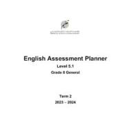 مواصفات الامتحان النهائي Level 5.1 اللغة الإنجليزية الصف الثامن عام الفصل الدراسي الثاني 2023-2024