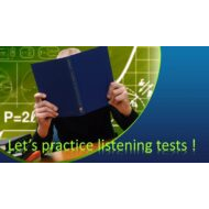 practice listening tests اللغة الإنجليزية الصف الخامس - بوربوينت