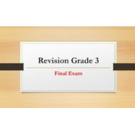 حل مراجعة Final Exam الرياضيات المتكاملة الصف الثالث Reveal - بوربوينت