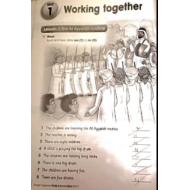 اللغة الإنجليزية كتاب النشاط (الدرس الأول حتى السادس) للصف الرابع مع الإجابات