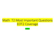 حل أسئلة هيكل Most Important Questions الرياضيات المتكاملة الصف الرابع - بوربوينت