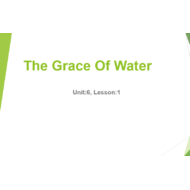 التربية الإسلامية بوربوينت درس (The Grace Of Water) لغير الناطقين باللغة العربية للصف الثالث مع الإجابات