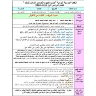الخطة الدرسية اليومية التثبت من الأخبار التربية الإسلامية الصف الرابع - بوربوينت