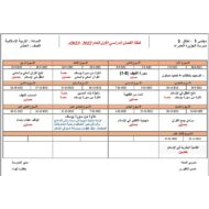 الخطة الفصلية التربية الإسلامية الصف العاشر الفصل الدراسي الأول 2022-2023