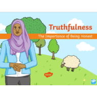التربية الإسلامية بوربوينت (truthfulness) لغير الناطقين باللغة العربية للصف الثالث