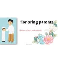 درس Honoring parents لغير الناطقين باللغة العربية التربية الإسلامية الصف الثالث - بوربوينت
