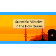 التربية الإسلامية بوربوينت (Scientific Miracles in the Holy Quran) لغير الناطقين باللغة العربية للصف الحادي عشر