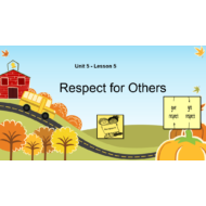 التربية الإسلامية بوربوينت درس (Respect for Others) لغير الناطقين باللغة العربية للصف الثاني مع الإجابات