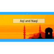 التربية الإسلامية بوربوينت (Aql and Naql) لغير الناطقين باللغة العربية للصف الحادي عشر