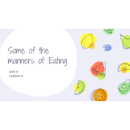 التربية الإسلامية بوربوينت درس (manners of Eating) لغير الناطقين باللغة العربية للصف الأول