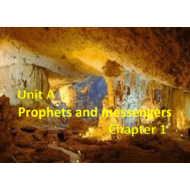 درس Prophets and messengers التربية الإسلامية لغير الناطقين باللغة العربية الصف الثاني - بوربوينت
