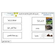أوراق عمل سورة الملك التربية الإسلامية الصف السادس - بوربوينت