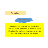 التربية الإسلامية بوربوينت درس (Ali bin Abi Talib) لغير الناطقين باللغة العربية للصف الثاني