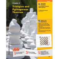 كتاب الطالب Triangles and Pythagorean Theorem 2020-2021 بالانجليزي الصف الثامن مادة الرياضيات المتكاملة