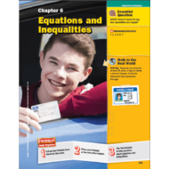 كتاب الطالب Equations and Inequalities 2020-2021 بالانجليزي الصف السابع مادة الرياضيات المتكاملة