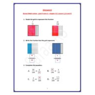 حل أوراق عمل chapter 12 Lesson 1-2-3 and 4 الرياضيات المتكاملة الصف الرابع