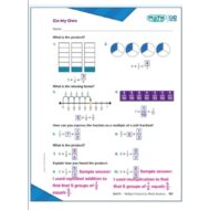 حل كتاب الطالب الوحدة الحادية عشر Multiply Fractions by whole numbers الرياضيات المتكاملة الصف الرابع